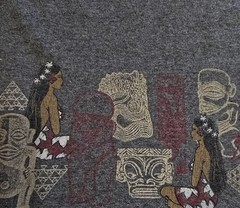 Hinano Tahiti Island Girl Gray Tahiti Sleeveless Tank Top T-Shirt Sz XL