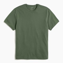 J Crew Men Washed NO Pocket T Shirt Size XXL 2XL Cool Cypress Green MSRP 24.50