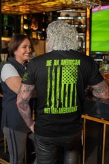 XL. Rebellion Ind. “Be an AMERICAN not an AMERIC*NT” American support, Patriot.