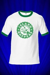 TC’s Island Hopper’s HAWAII Vintage RINGER Tee T-SHIRT Magnum P.I. FREE S&H USA