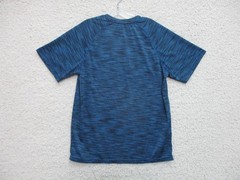 Reebok Shirt Medium Adult Blue Athletic Stretch Lightweight Logo Modern Mens M