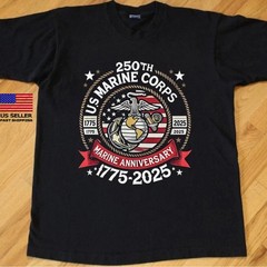 Military Pride T-Shirt, 250th Marine Corps Anniversary, Veteran Unisex T-shirt