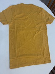 Goodthreads Men’s Lightweight Slub V-Neck Pocket T-Shirt, -Gold, XS
