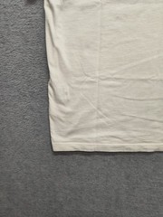 J Crew Men T Shirt M White 100% Cotton Classic Fit Short Sleeve Crew Neck Tee