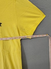 J Crew Shirt Mens Medium Yellow Golfo Di Napoli Capri Graphic Short Sleeve Tee