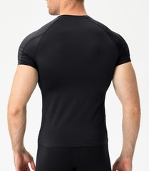 Men’s Compression Shirts Short Sleeve Workout T Shirt Cool Dry Athletic Under…