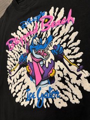 90s Disney Blizzard Beach Ice Gator Break Through Sparkle T-Shirt 2X