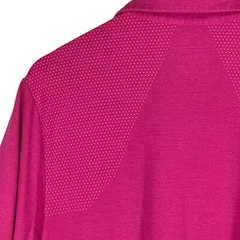 Adidas Climacool Active Collared Shirt Men Size L Fuchsia Pink Short Sleeve