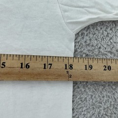 Vtg Blank White DPSC by BVD Shirt Mens Small 100% Combed Cotton Crewneck Plain