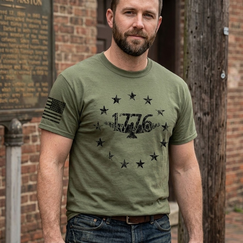 US Army Military Shirt USA Army Military Green T-Shirt S-5XL