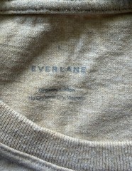 Everlane Men’s Premium-Weight Crew T-Shirt – Heather Oatmeal – Size L