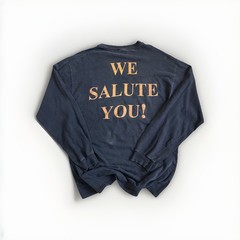 AC/DC Vtg 1999 Faded For Those About To Rock Long Sleeve Tee Shirt We Salute You
