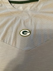 Nike Dri Fit NFL On Field Green Bay Packers Short Sleeve Shirt Men’s XL 1577