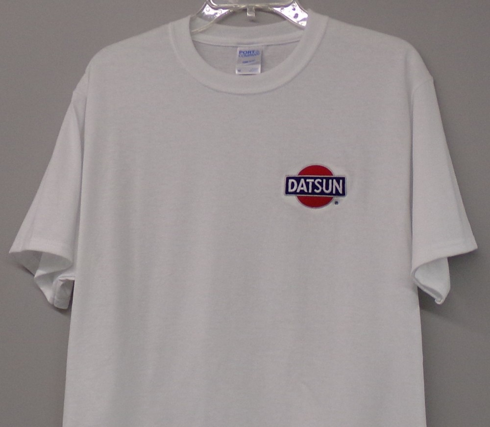 DATSUN Old Logo Embroidered Adult T-Shirt S-6XL, LT-4XLT Nissan New