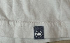 Peter Millar Seaside Men’s White Large T-Shirt Cotton Modal Jersey Crew Pocket
