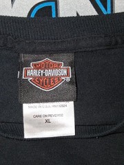 Harley Davidson Mens XL Black T-Shirt Landers Hot Springs Arkansas Made In USA