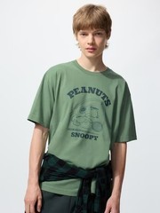 UNIQLO PEANUTS UT Graphic T-Shirt S-4XL Crew-Neck Short-Sleeve Unisex NWT