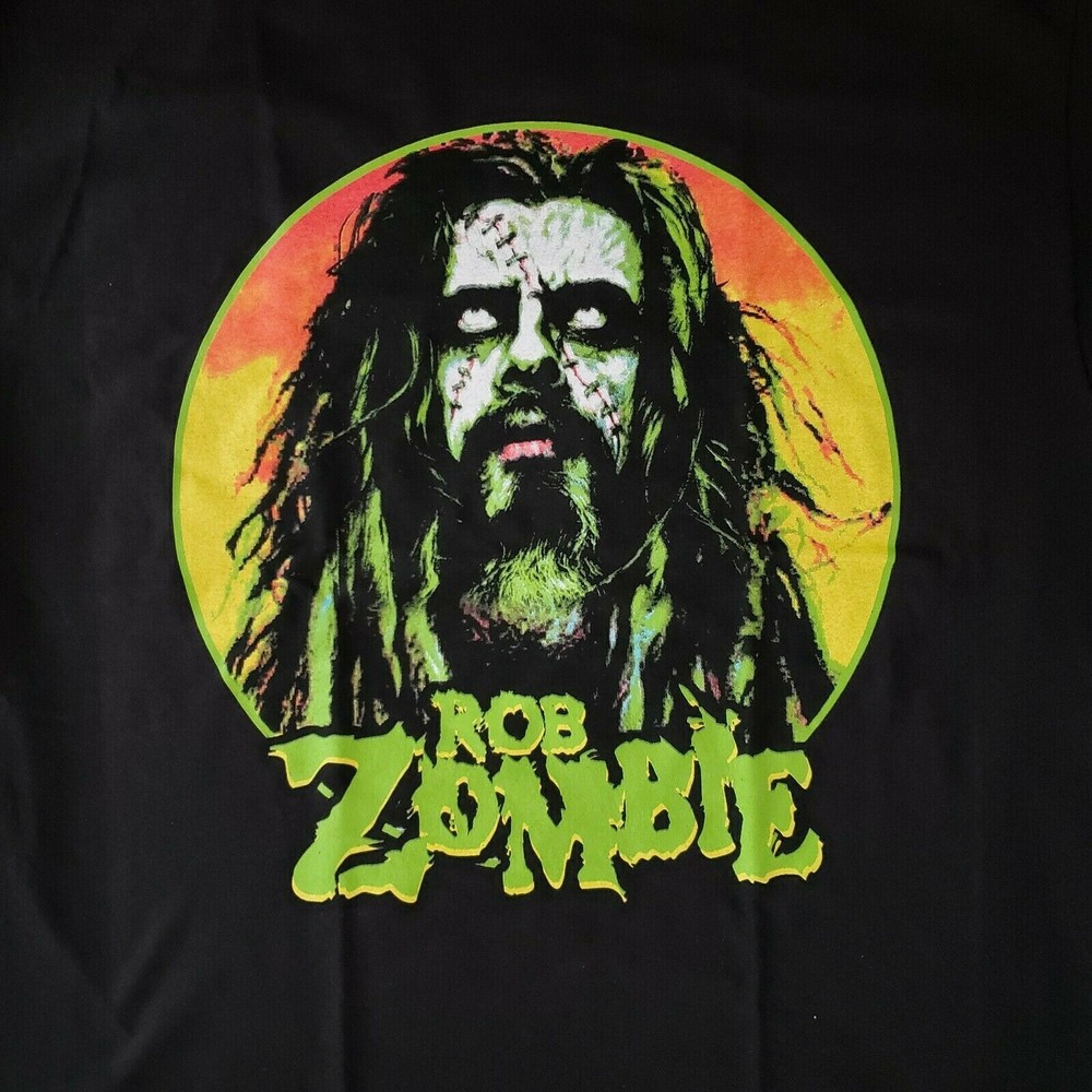 FREE SAME DAY SHIPPING New ROB ZOMBIE Classic ZOMBIE Hellbilly Shirt Large