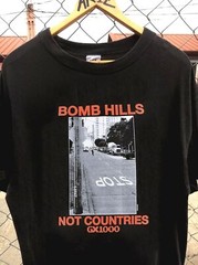 Bomb Hills Not countries Cotton Black T-Shirt All sizes