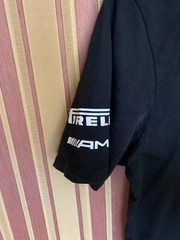Mercedes AMG Petronas F1 black Formula 1 T-shirt short sleeve cotton Medium M