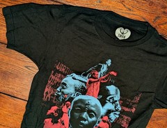Neptune Frost Poster T-Shirt Black Cotton Swan Films Okayplayer Men’s Size Small