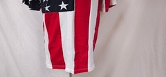 Sun River Mens Medium American Flag Patriotic Stars and Stripe T-Shirt
