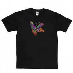 Grand Funk Railroad Santana Fat Mattress 1969 Butterfly T-Shirt