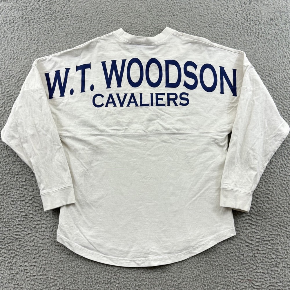 Vintage Woodson High School Spirit Jersey Shirt Adult XS White 90s Sports USA