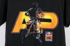 Y2K Streetwear Mens Medium Red Bull KTM Factory Racing Aaron Plessinger T-Shirt