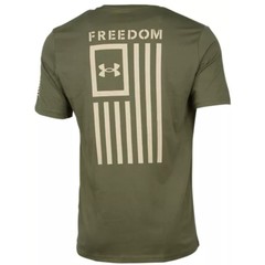 Under Armour Men’s T-Shirt UA Freedom Flag Athletic Short Sleeve Tee 1370810