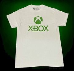 New X-BOX Glossy Logo White X Box Classic Vintage T-Shirt