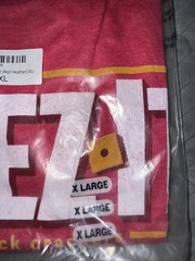 Cheezit Tee Luv Red Short Sleeve Tee Shirt T-Shirt XL