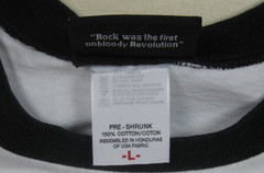 Vintage Y2K Fender Guitars Raglan T-Shirt Men’s (L) Music Band Rock n Roll