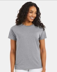 Hanes 5170 5XL EcoSmart Crewneck Short Sleeve Tee Pit to Pit 31″ Light Steel