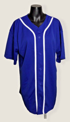 Hat and Beyond Baseball TShirts Size L Button Up Jersey Hipster Hip Hop