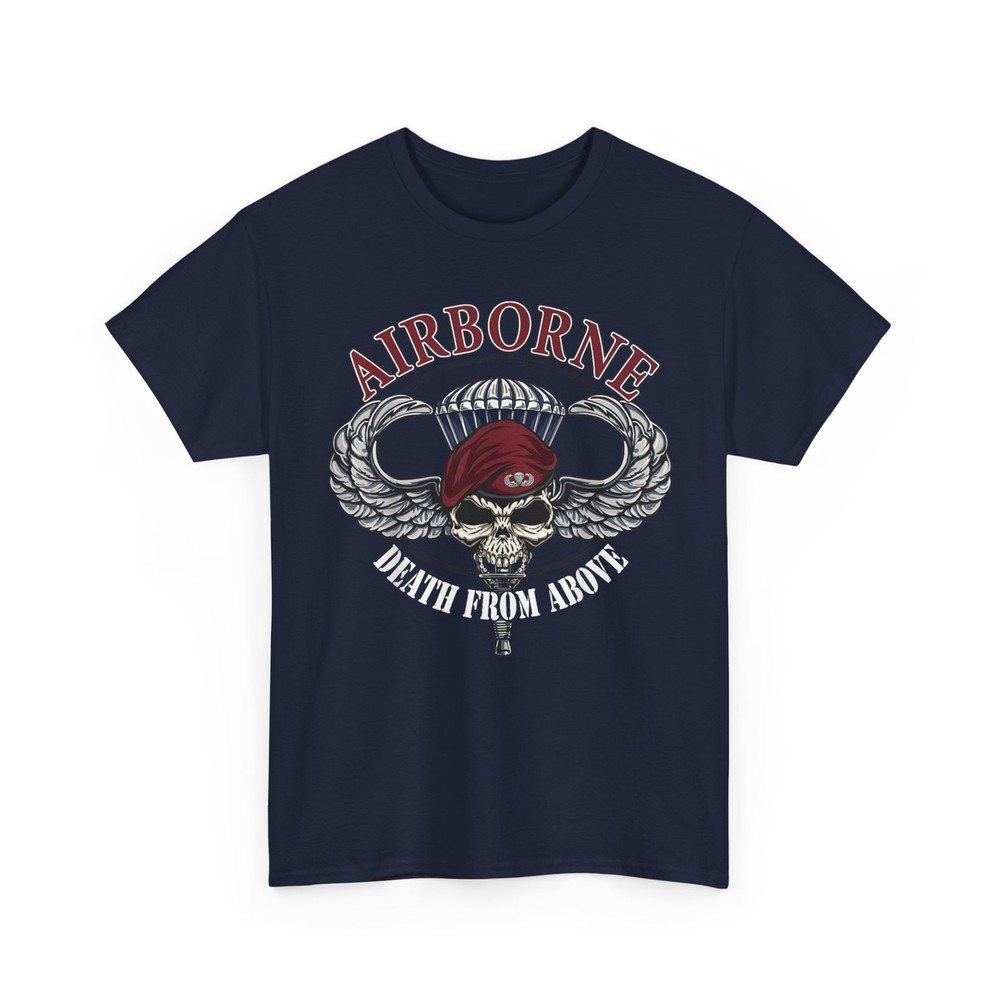 Airborne Death from Above Shirt, Paratrooper Veteran Military T-Shirt