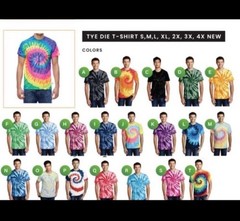 Custom Tie Dye| Personalized shirts | S- 3XL | “Made to order “12