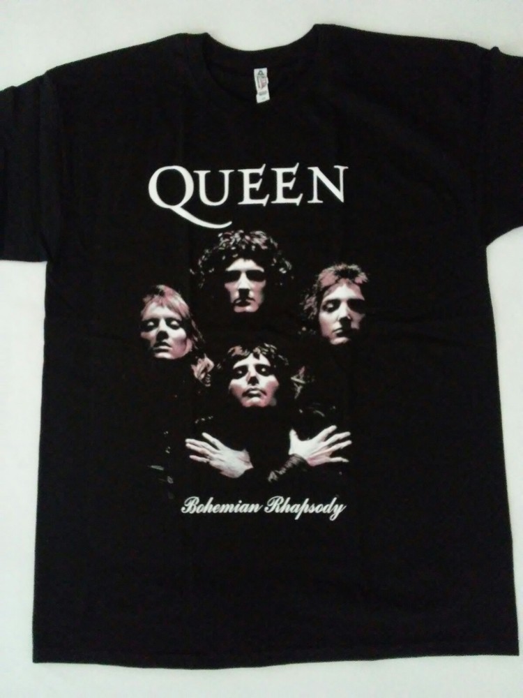 FREE SAME DAY SHIPPING New QUEEN BOHEMIAN RHAPSODY Group Shirt XL