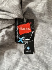 Hanes Men’s Ultimate X-Temp Long-Sleeve T-Shirt Size Small Wicking Material New