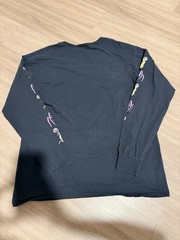 Rick and Morty Hybrid Adult Swim Robot Toilet Black Long Sleeve Graphic Tee M