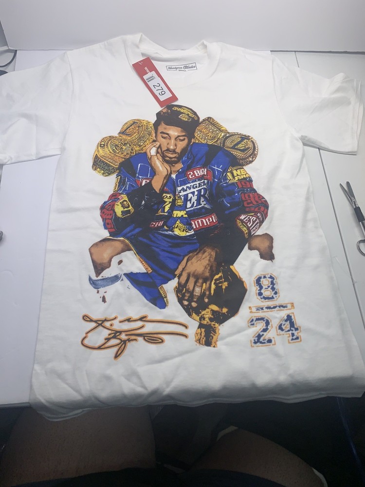 8/24 Championship Rings Casual Graphic Print Short Sleeve Crew Neck Tee