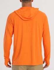 UPF50+ Mens UV Shirts Sun Protection Hoodie Outdoor Fishing Long Sleeve Casual T