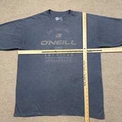 O’neill Mens Shirt Size XL Gray Short Sleeve Crew Neck Graphic Tee Casual Surfer
