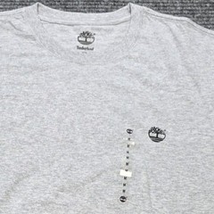 Timberland Rugged and Durable T-Shirt Men’s Size M Gray Back Graphic Casual NEW
