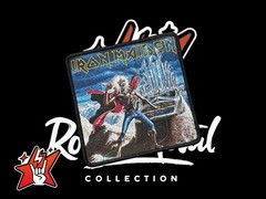Iron Maiden Exclusiv Woven Patch Singles Cover Album & More Judas Priest Saxon