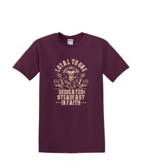S to 2XL 3XL – LOYAL TO ONE – Faith Religion Fun Humor Work Fun Adult