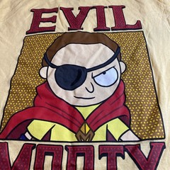 SIZE MEDIUM-UNISEX-Rick and Morty Cartoon Network Adult Swim Graphic T-Shirt