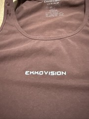 Ekkovision Men’s Beater Tank Top Brown Size Size XL