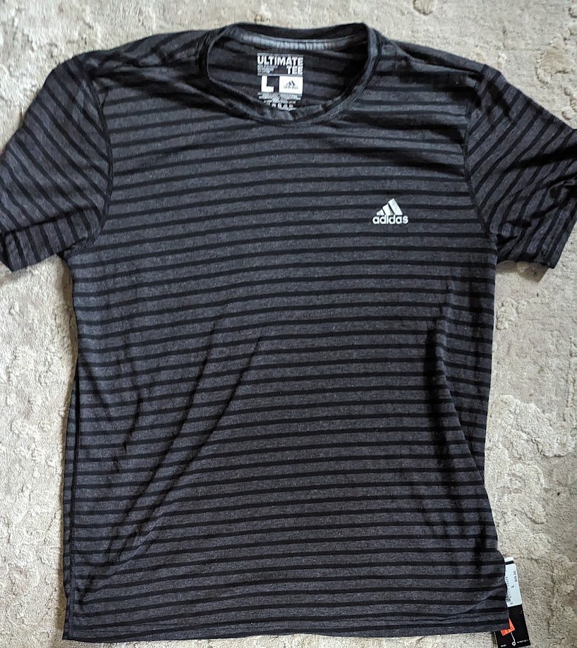 adidas men’s ‘Ultimate Tee’ Crewneck T-Shirt