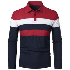 Camisa De Manga Larga Moda Casual Primavera Otoño Camiseta Estampado Para Hombre